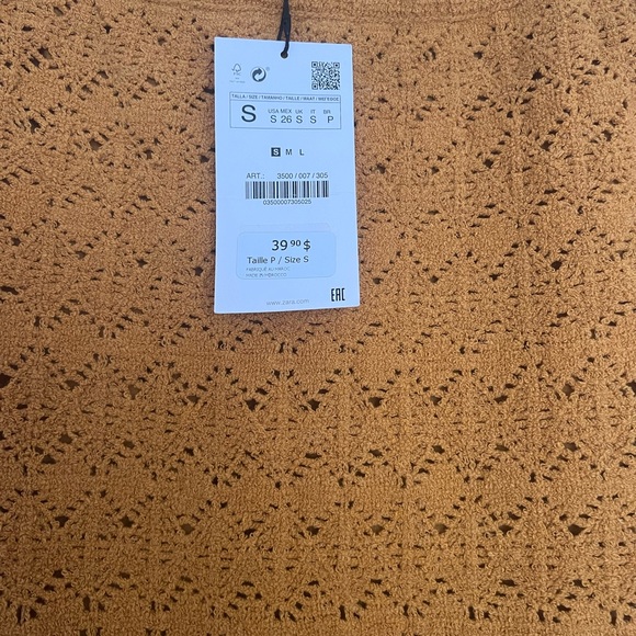 ZARA sweater set cropped top and pencil skirt - Picture 4 of 4